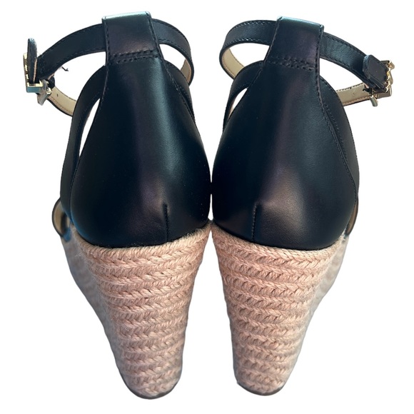 Michael Kors Black Wedge Sandals. Size 10M. NWOT. - Picture 5 of 6